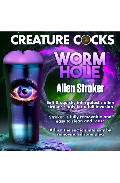 Wormhole Alien Stroker - Purple