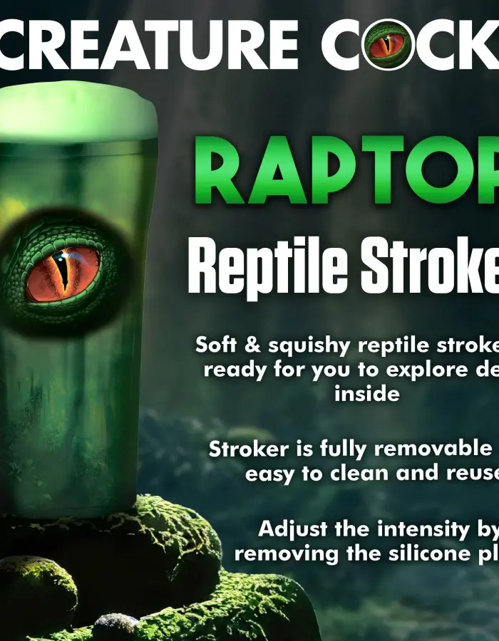 Raptor Reptile Stroker - Green