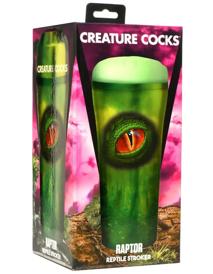 Raptor Reptile Stroker - Green