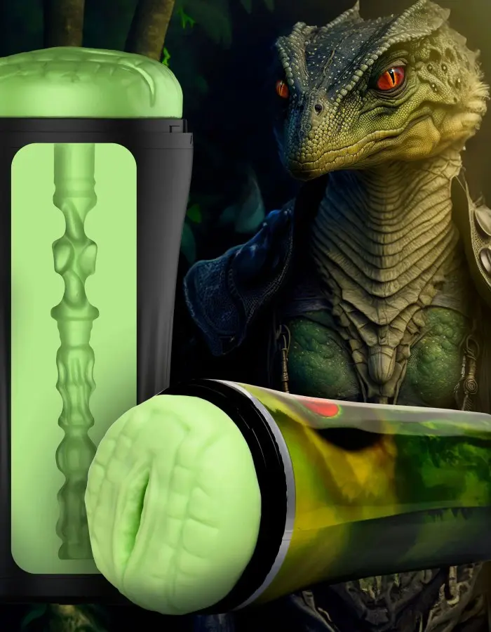Raptor Reptile Stroker - Green