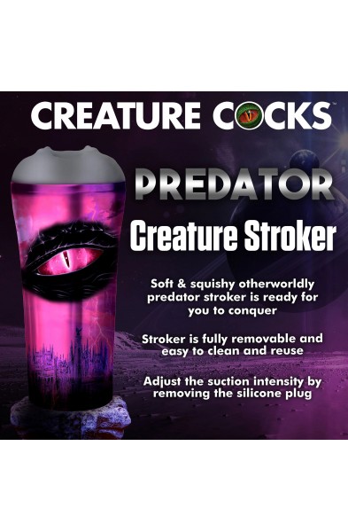 Predator Creature Stroker - Gray