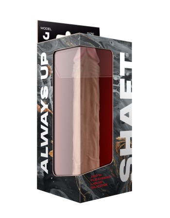 Shaft - Model J 9.5 Inch Liquid Silicone Dong -  Pine
