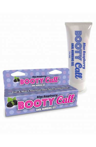 Booty Call - Anal Numbing Gel 1.5 Oz - Blue Raspberry