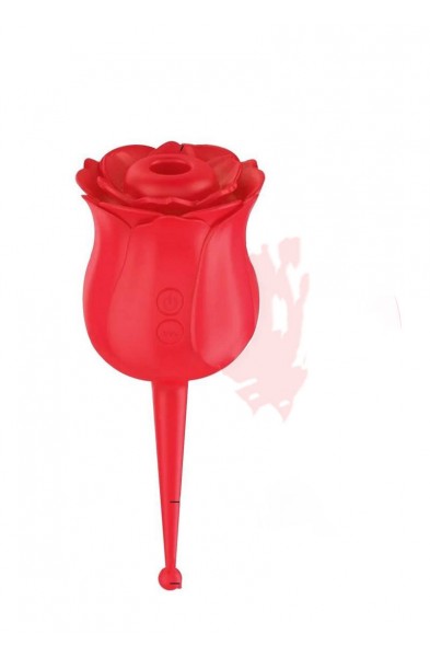 Wild Rose Le Point Suction/stim - Red