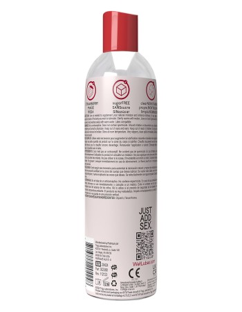 Wet Warming Fun Flavors - Strawberry - 4 in 1 Lubricant 4 Oz