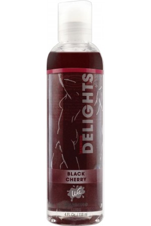 Warming Delights - Black Cherry - Flavored Lube 4  Oz