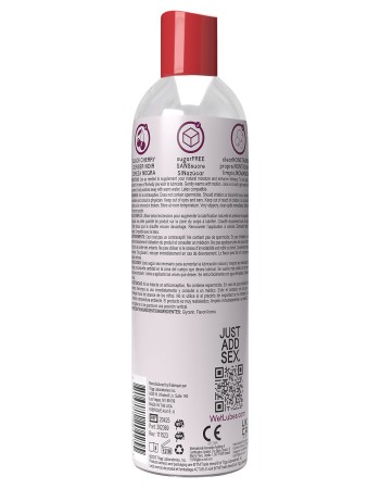 Wet Warming Fun Flavors - Black Cherry - 4 in 1 Lubricant 4 Oz