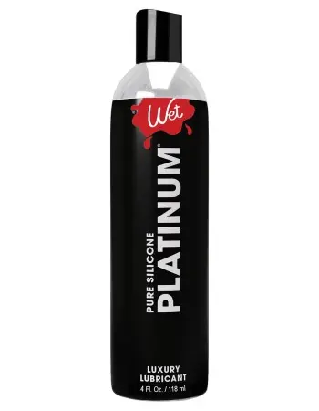 Wet Platinum - Luxury Silicone Based Lubricant 4 Oz