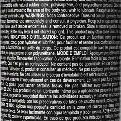 Wet Platinum - Luxury Silicone Based Lubricant 8 Oz