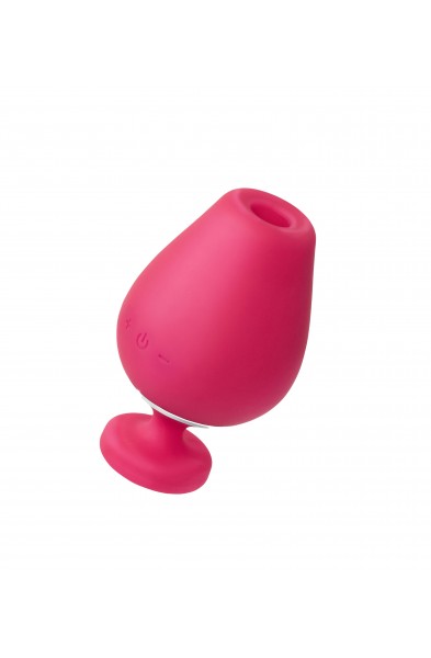 Vino Rechargeable Vibrating Sonic Vibe - Pink