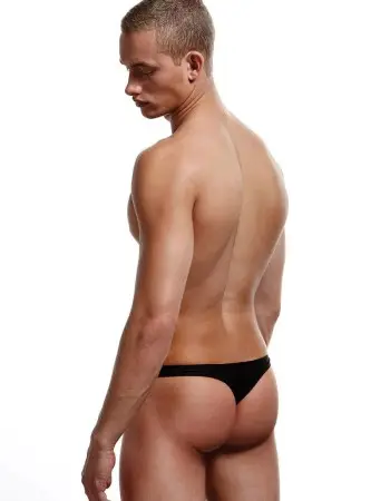 Low Rise Thong - Large/xlarge - Black