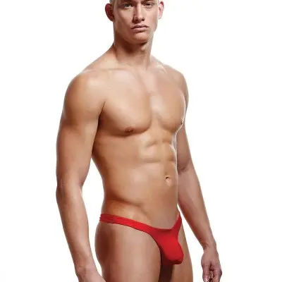 Low Rise Thong - Medium/large - Red