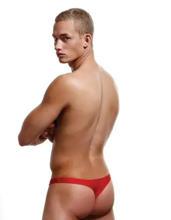 Low Rise Thong - Medium/large - Red