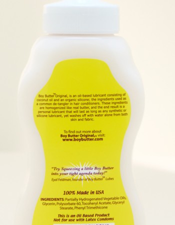 Boy Butter Original Lubricant 9 Oz Squeeze