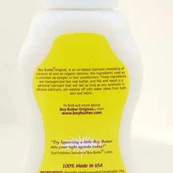 Boy Butter Original Lubricant 9 Oz Squeeze