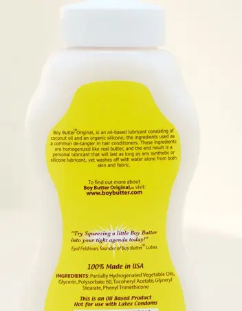Boy Butter Original Lubricant 9 Oz Squeeze