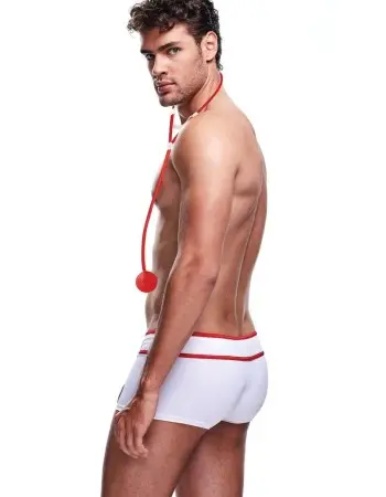 2 Piece Doctor Love Set - Medium/large - White