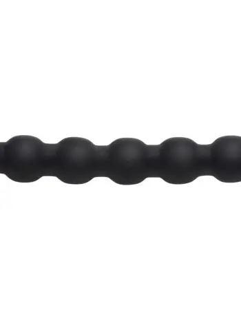 28x Dark Chain Rechargeable Remote Silicone Sound - Black