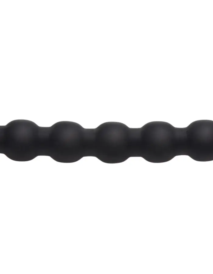 28x Dark Chain Rechargeable Remote Silicone Sound - Black