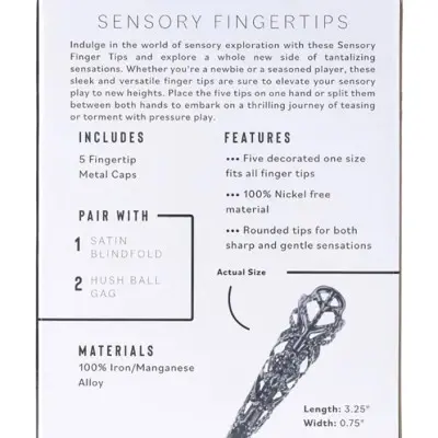 Black Sensory Fingertips