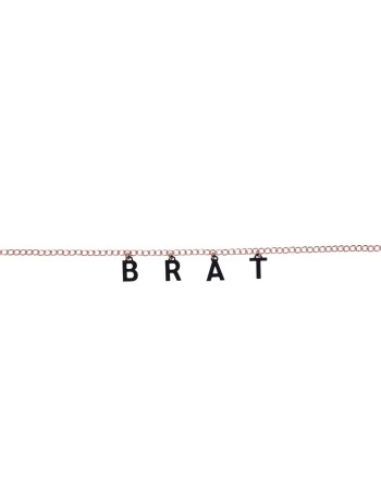 Brat Charmed Nipple Clamps - Rose Gold