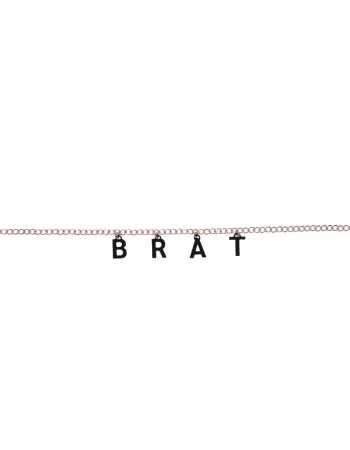 Brat Charmed Nipple Clamps - Rose Gold
