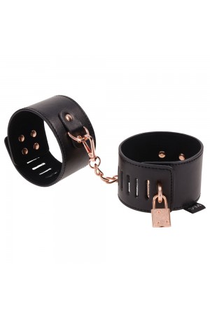 Brat Locking Cuffs - Black