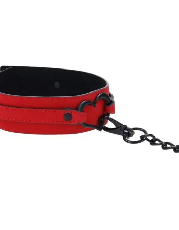 Amor Collar and Leash - Red