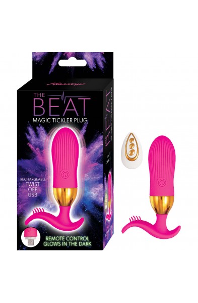 The Beat Magic Tickler Plug - Pink