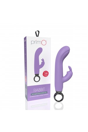 Primo Rabbit Rechargeable Vibrator - Lilac