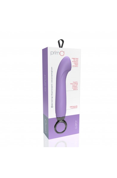 Primo G-Spot Rechargeable Vibrator - Lilac