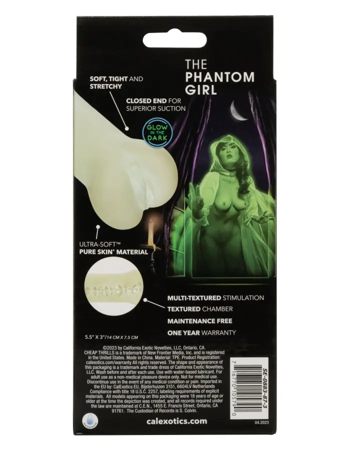 Cheap Thrills - the Phantom Girl - Glow in the Dark