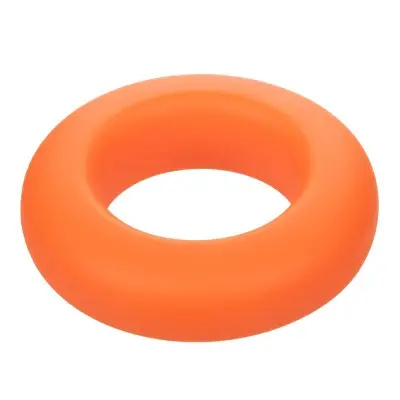 Alpha Liquid Silicone Prolong Large Ring - Orange