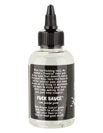 Fuck Sauce Water-Based Lubricant - 4 Oz