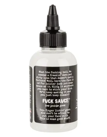 Fuck Sauce Unscented Cum Hybrid Lubricant - 4 Oz
