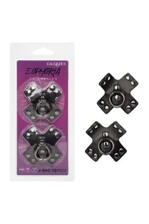 Euphoria Collection O-Ring Pasties - Black