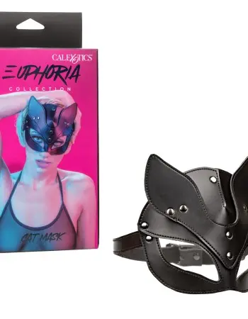 Euphoria Collection Cat Mask - Black