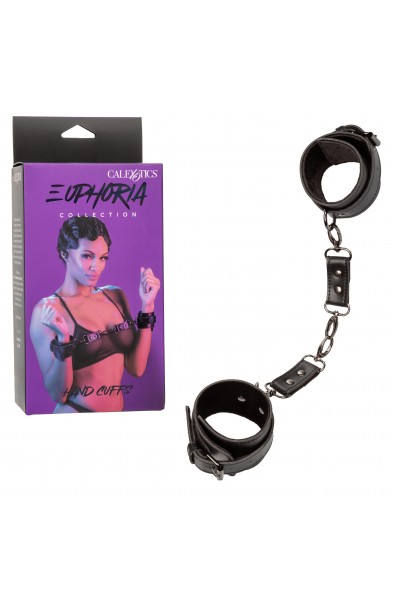 Euphoria Collection Hand Cuffs - Black