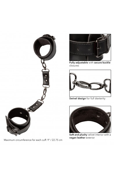 Euphoria Collection Hand Cuffs - Black