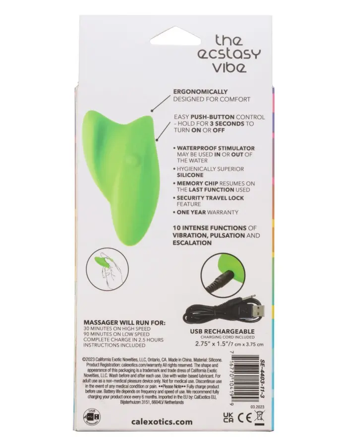 Neon Vibes the Ecstasy Vibe - Green