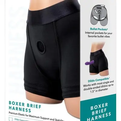 Soft Packing Boxer Brief - Medium - Black