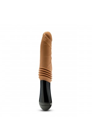 Dr. Skin Silicone - Dr. Arthur - Thrusting  Gyrating Vibrating Dildo - Tan