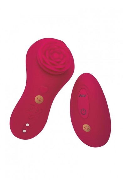 Rosegasm Rose Surprise Panty Vibe - Red