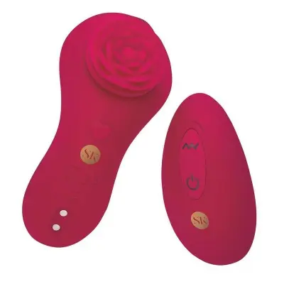 Rosegasm Rose Surprise Panty Vibe - Red