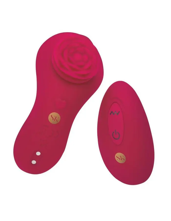 Rosegasm Rose Surprise Panty Vibe - Red