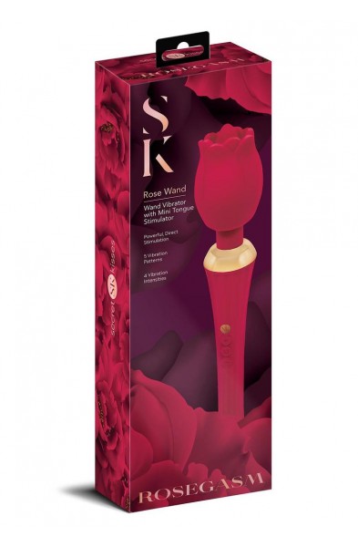 Rosegasm Bouquet Rose Wand - Red