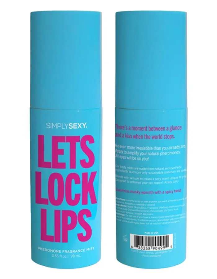 Lets Lock Lips - Pheromone Fragrance Mists 3.35 Oz