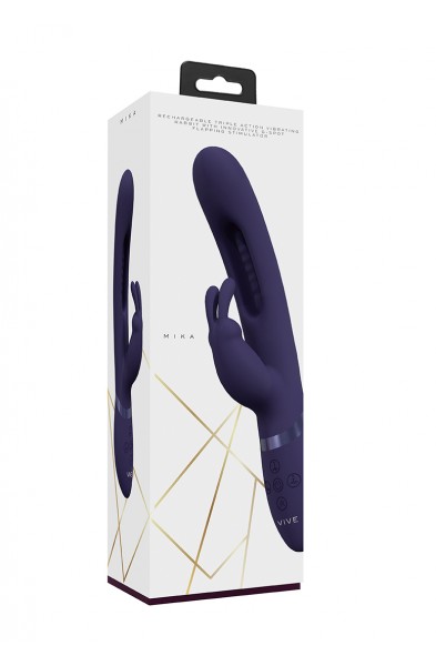 Mika - Triple Rabbit With G-Spot Flapping - Purple