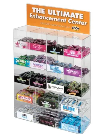 Arcrylic Sample Display - 18 Sample Pack Display