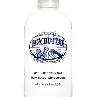 Boy Butter Clear H2O 8 Oz